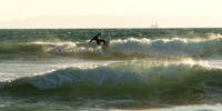 Huntington Beach windsurfers
