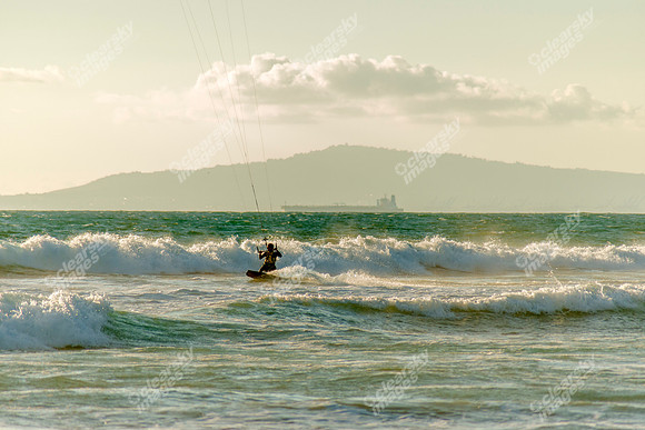Huntington Beach windsurfers