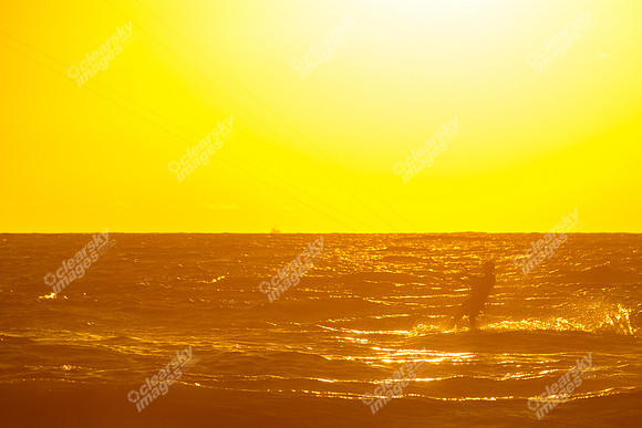 Huntington Beach windsurfers