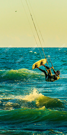 Huntington Beach windsurfers