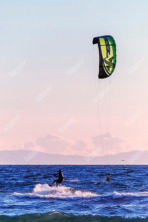 Huntington Beach windsurfers