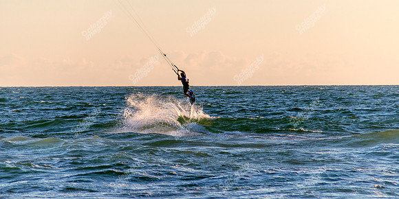 Huntington Beach windsurfers