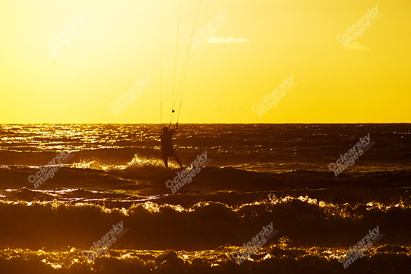 Huntington Beach windsurfers