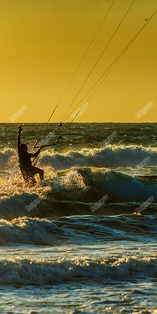 Huntington Beach windsurfers