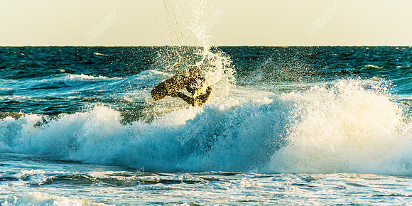 Huntington Beach windsurfers