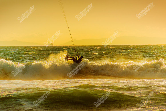 Huntington Beach windsurfers