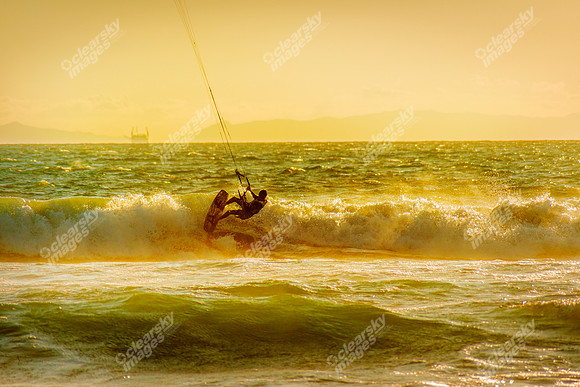 Huntington Beach windsurfers