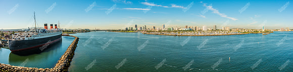 Long Beach panorama