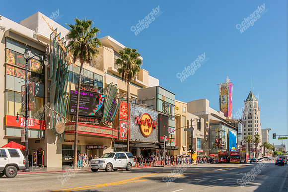 Hollywood Boulevard sights