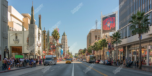 Hollywood Boulevard sights