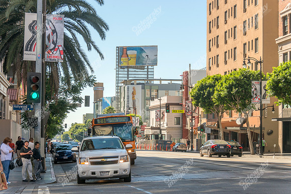 Hollywood Boulevard sights