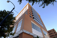 Commercial photography of the Millenium Building in Midtown Atlanta.