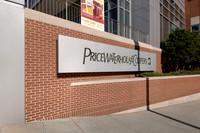 Commercial photography of the Millenium Building in Midtown Atlanta.
