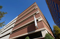 Commercial photography of the Millenium Building in Midtown Atlanta.