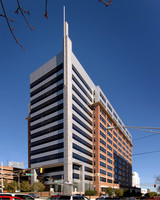 Commercial photography of the Millenium Building in Midtown Atlanta.