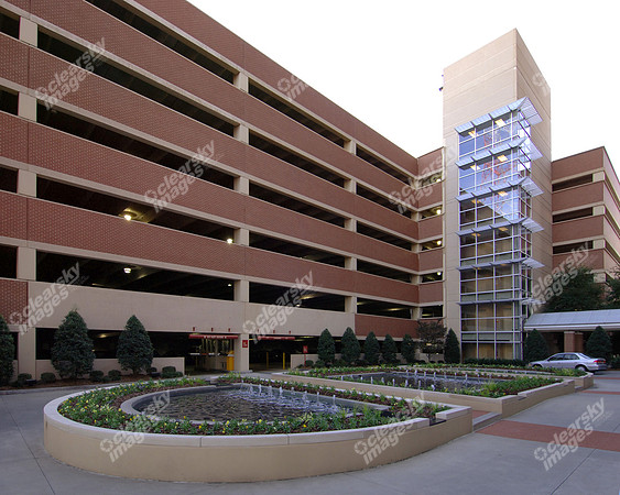 Commercial photography of the Millenium Building in Midtown Atlanta.