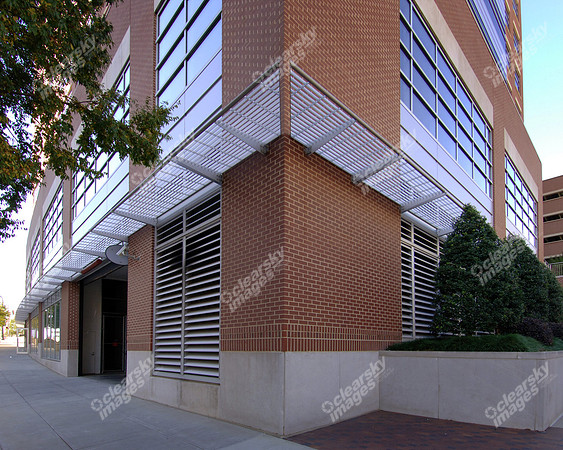 Commercial photography of the Millenium Building in Midtown Atlanta.
