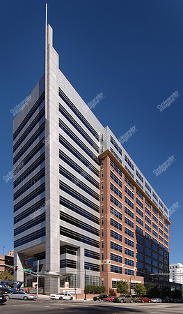 Commercial photography of the Millenium Building in Midtown Atlanta.