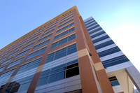 Commercial photography of the Millenium Building in Midtown Atlanta.