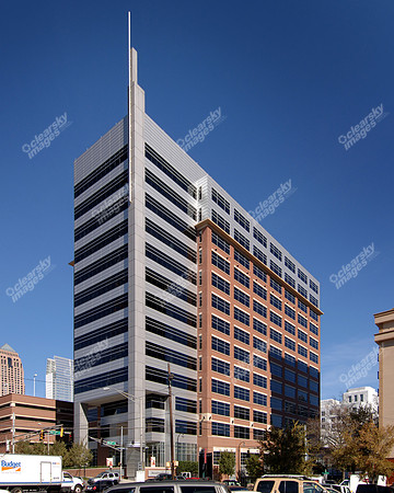 Commercial photography of the Millenium Building in Midtown Atlanta.
