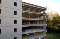 Clear Sky Images showcases the parking deck on the campus of University of Georgia.