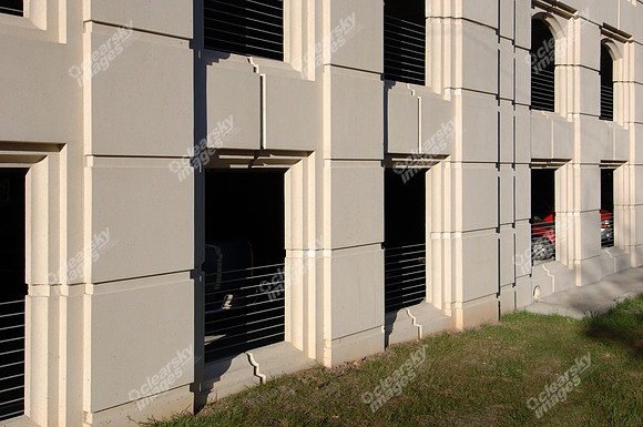 Clear Sky Images showcases the parking deck on the campus of University of Georgia.