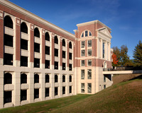Clear Sky Images showcases the parking deck on the campus of University of Georgia.