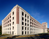 Clear Sky Images showcases the parking deck on the campus of University of Georgia.