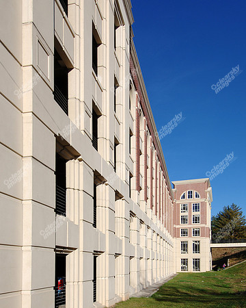 Clear Sky Images showcases the parking deck on the campus of University of Georgia.